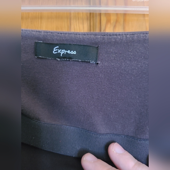 Express Vintage Y2K Gray Tube Top w/Sweetheart + Studded neckline MED. - Picture 9 of 12